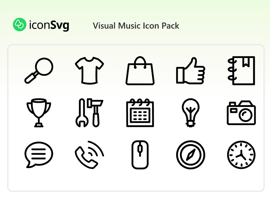 Visual Music Icon Pack