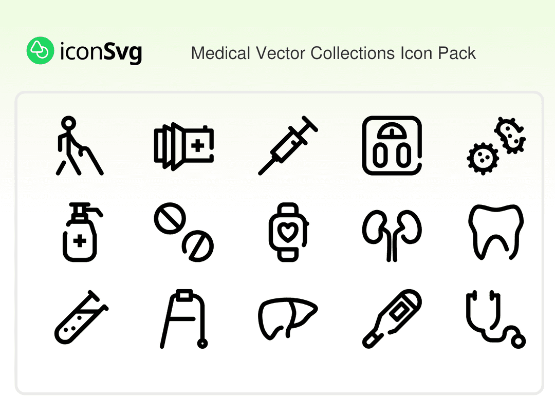 Medical Vector Collections Icon Pack