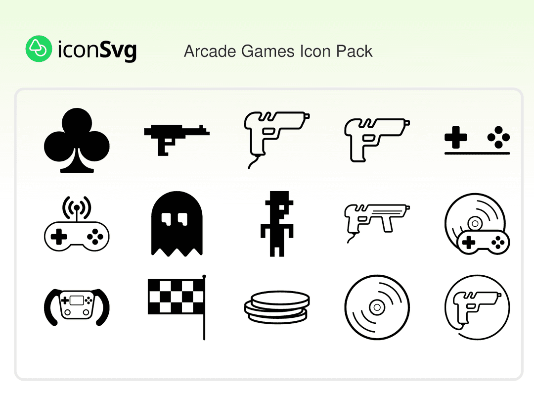 ArcadeSpiele Symbol paket