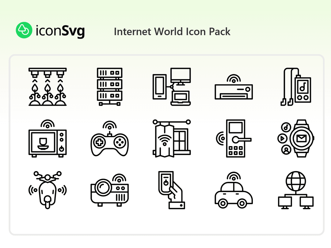 Internet World Icon Pack