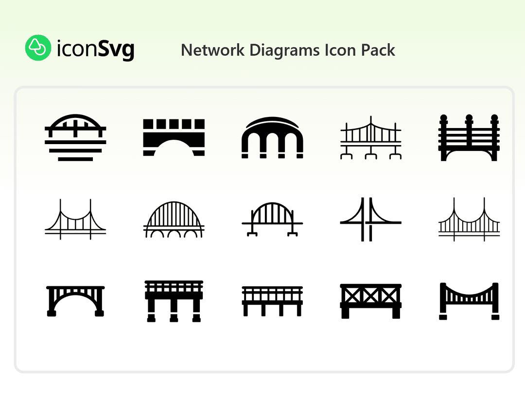 Network Diagrams Icon Pack