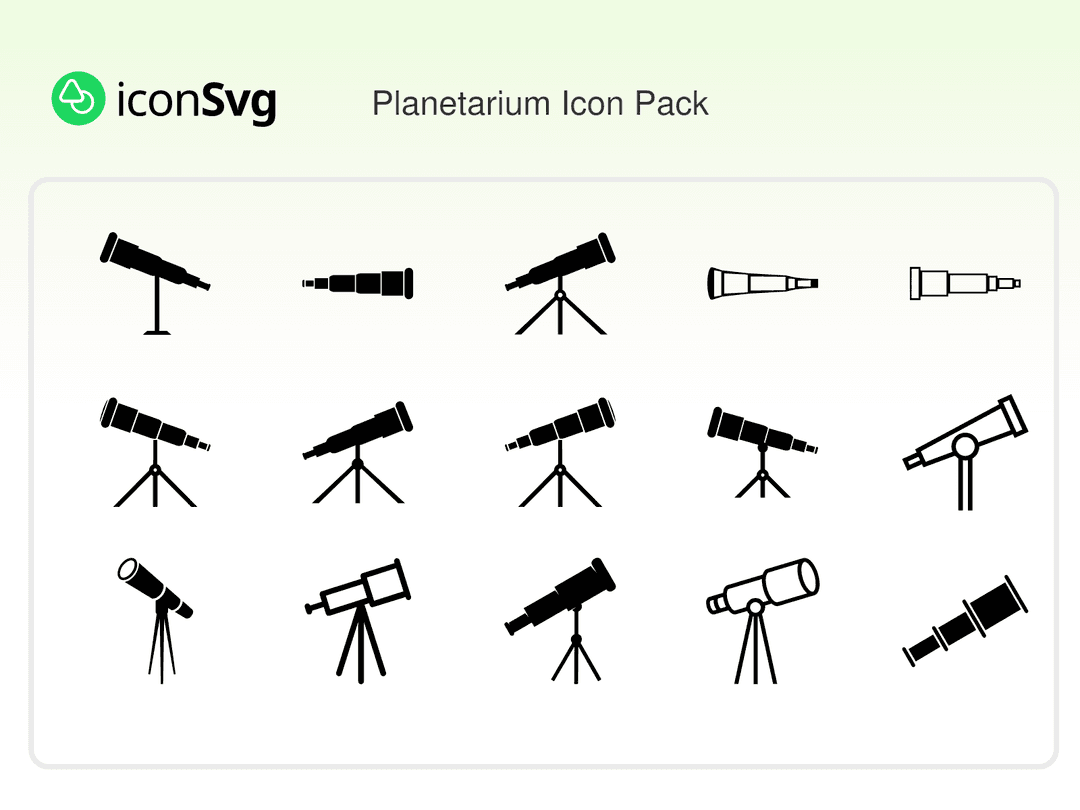 Planetarium Icon Pack