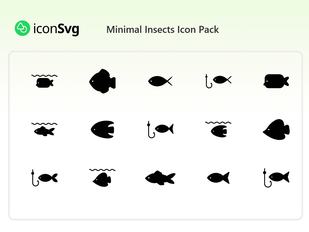 Minimal Insects Icon Pack