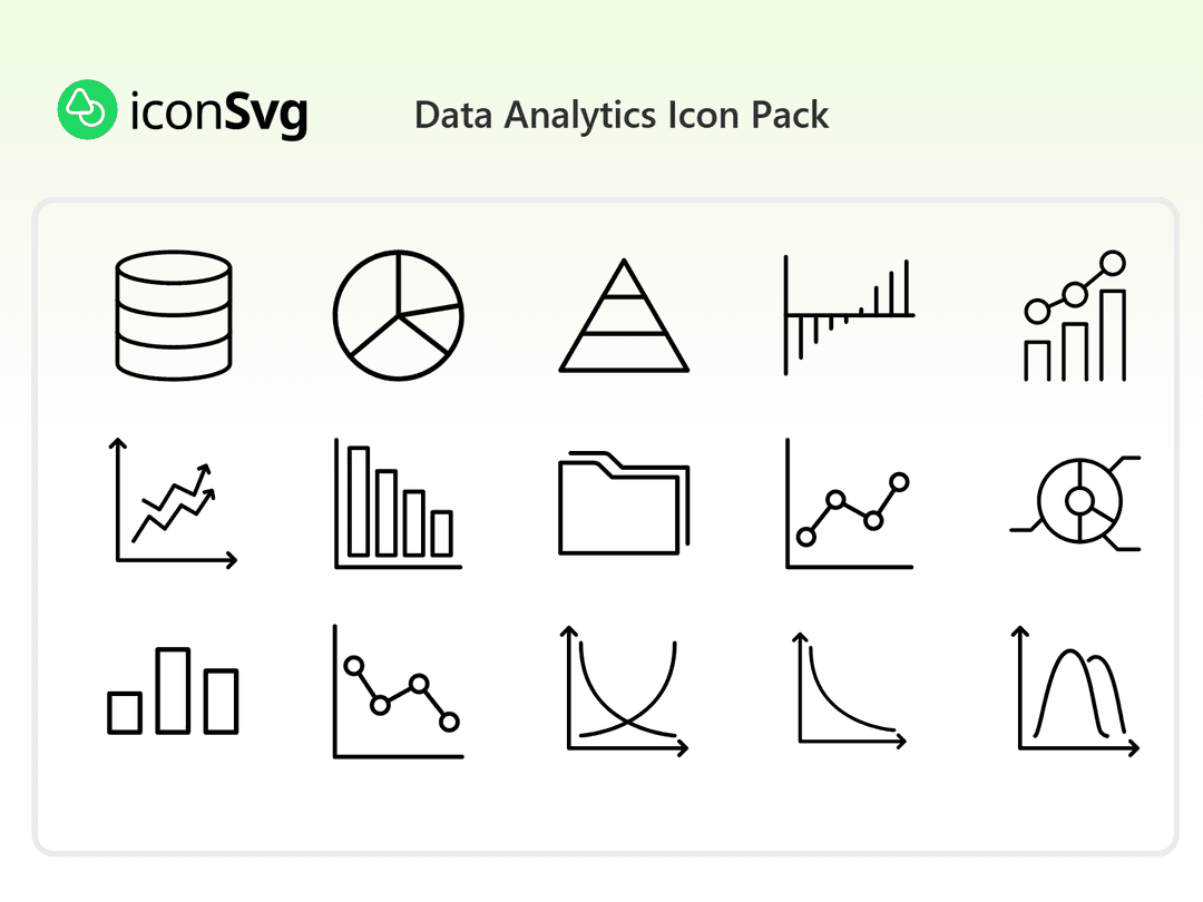 Datenanalyse Symbol paket