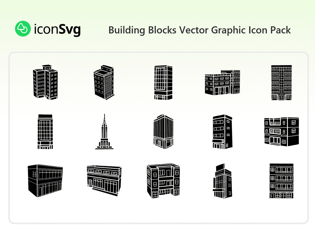 Bina Blokları Vektör Grafikleri ikon