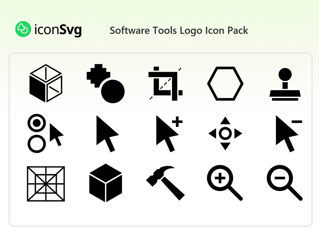 Software Tools Logo Icon Pack