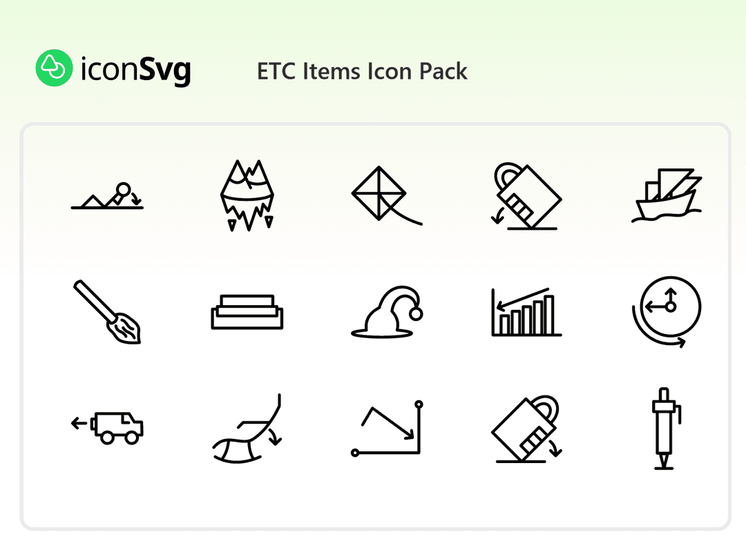 ETC Items Icon Pack