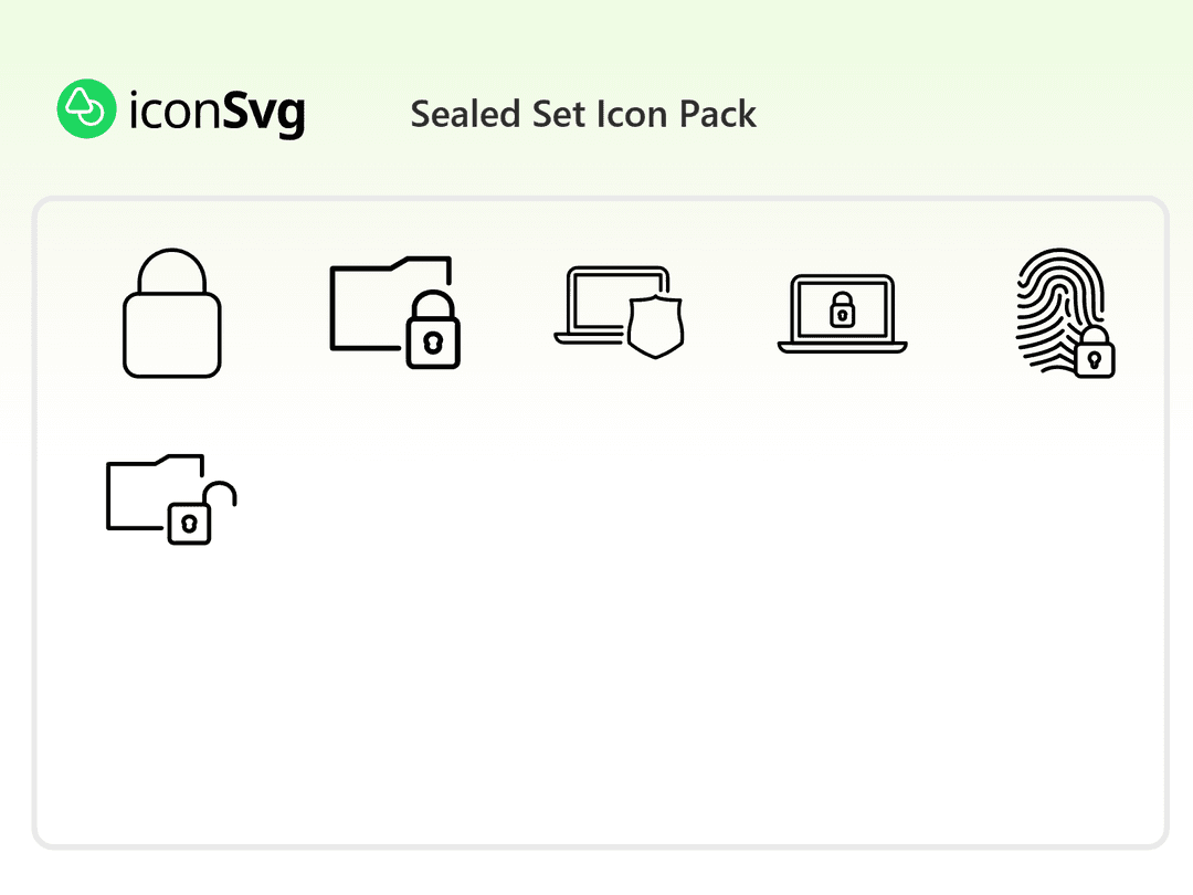 Sealed Set Icon Pack