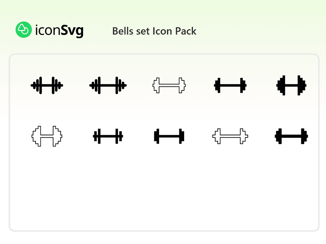 Bells set Icon Pack