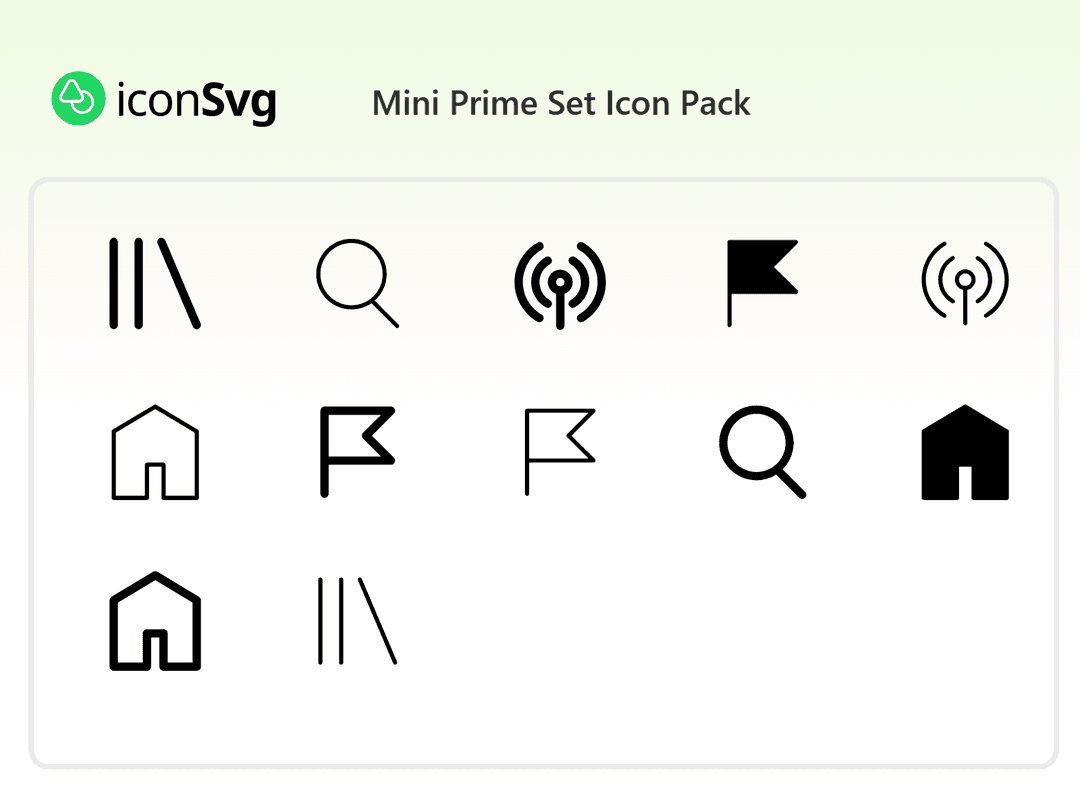 Mini Prime Set Icon Pack
