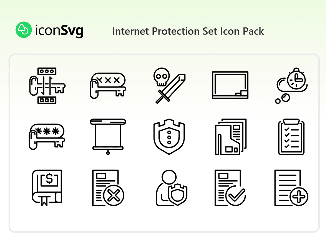 InternetSchutzSet Symbol paket