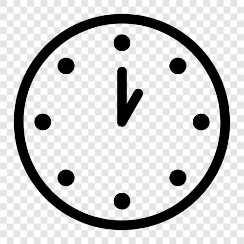 1pm, 12pm, One O'clock icon svg