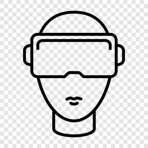 gaming, immersive, technology, Virtual Reality icon svg