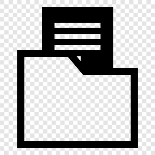 a computer file, on a computer disk, or other storage medium, File icon svg