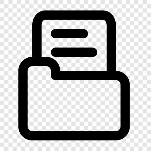 eine Datei, Dokument, Text, Dateierweiterung symbol