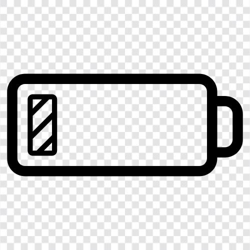 AA Batterie, wiederaufladbare Batterien, Ersatzbatterien, wiederaufladbare Batterie symbol
