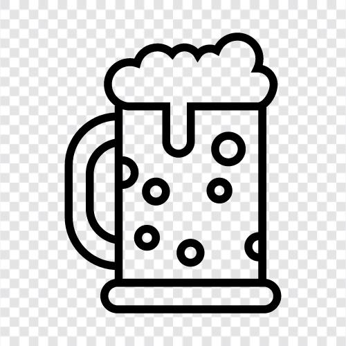 ABV, beer brewing, brewing beer, brewing ingredients icon svg