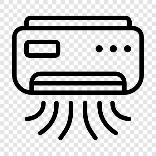 AC unit, conditioner, cooling, HVAC icon svg