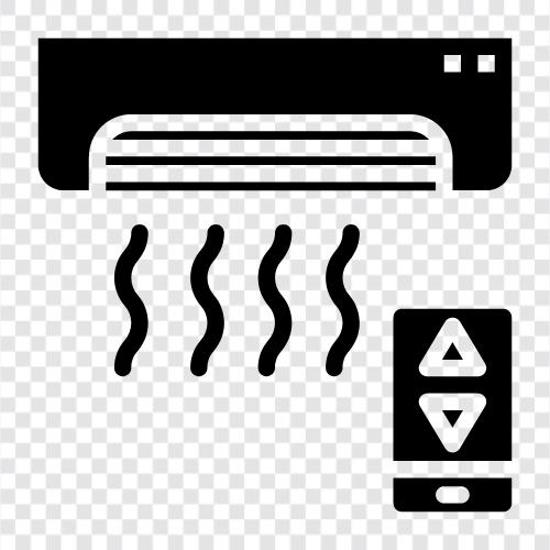 AC unit, air conditioning, cooling, home cooling icon svg