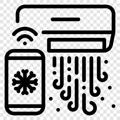 ac, acEinheit, Klimaanlage, Kühlung symbol