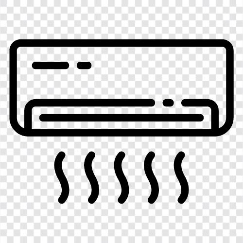 Home AC, Air Conditioning, AC unit, central AC icon svg