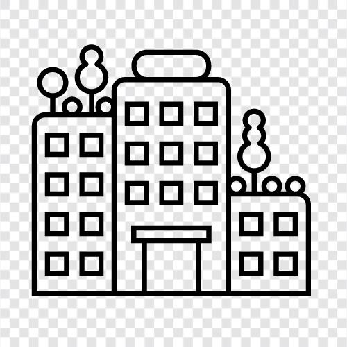 Accommodation, Hotel room, Hotel rates, Hotel reservation icon svg