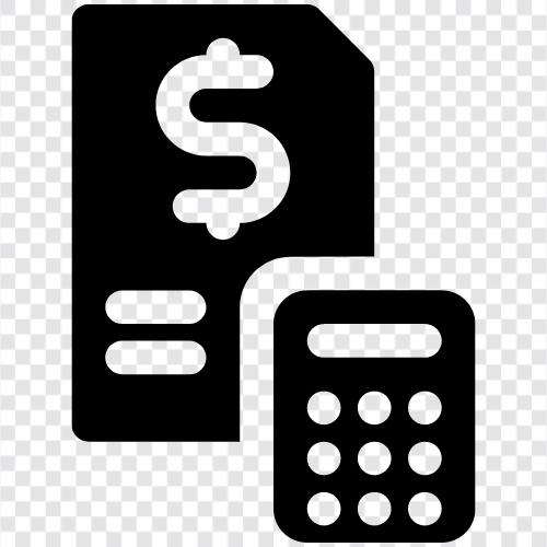 accounting, investments, stock market, personal finance icon svg