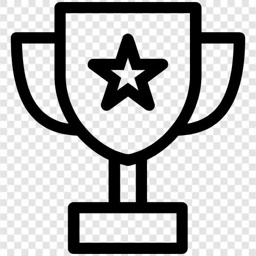 Achievement, Prize, Reward, Honor icon svg