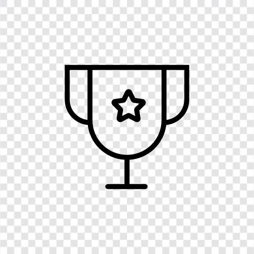 Achievement, Prize, Reward, Prestige icon svg