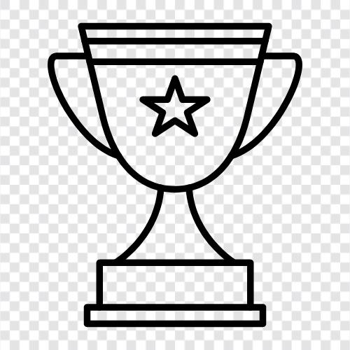 Achievement, Prize, Award, Trophy icon svg