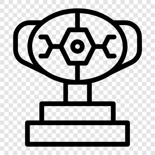 achievements, rewards, trophies, accolades icon svg