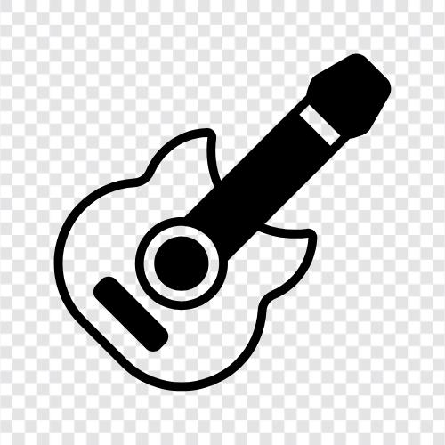 acoustic guitar, guitar, strings, chords icon svg