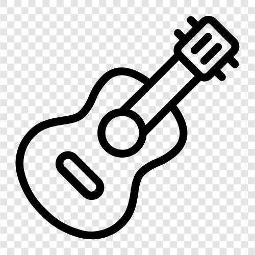 akustik gitarlar, satılık akustik gitarlar ikon svg