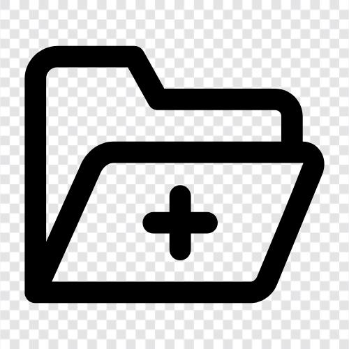 add folder, add folders, add folders to Drive, add folders to Windows icon svg