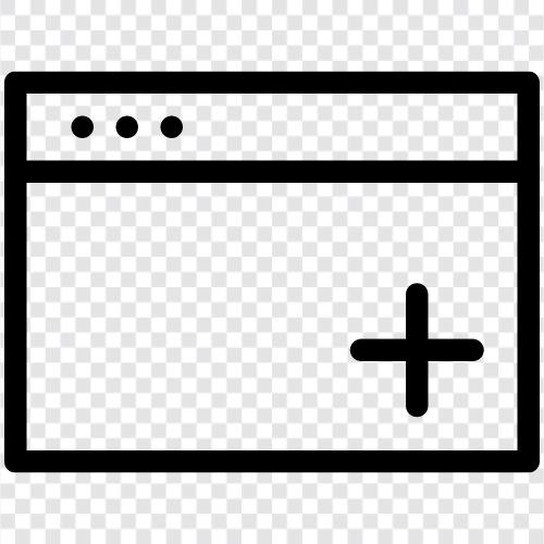 Yeni pencere ekle, pencere nasıl eklenir, yeni pencere nasıl eklenir, pencere ekle ikon svg