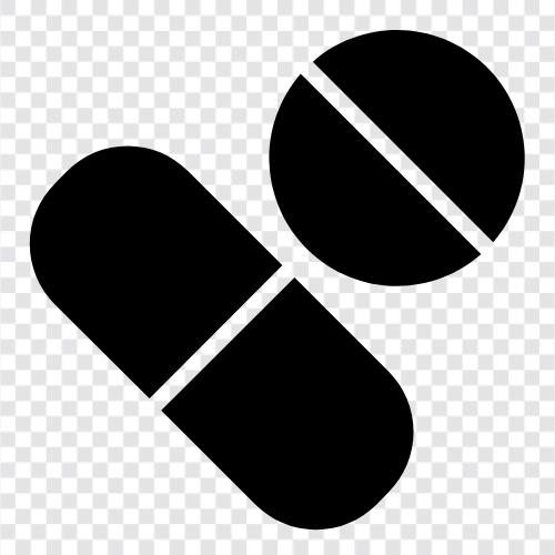 Sucht, Medikamente, Überdosis, Missbrauch symbol