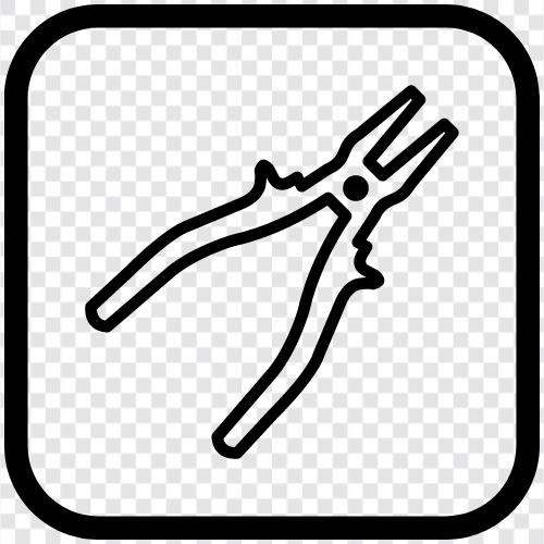 adjustable pliers, wire cutters, heavy duty pliers, wire stri icon svg