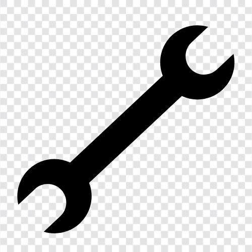 adjustable wrench, wrench set, adjustable ratchet wrench, torque icon svg