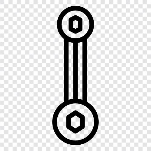 adjustable wrench, 3/8" wrench, 7/16" wrench, Wrench icon svg