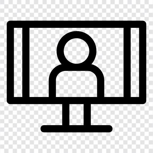 administrator, computer, internet, system icon svg