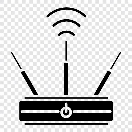 ADSL, Wireless, Security, VPN icon svg