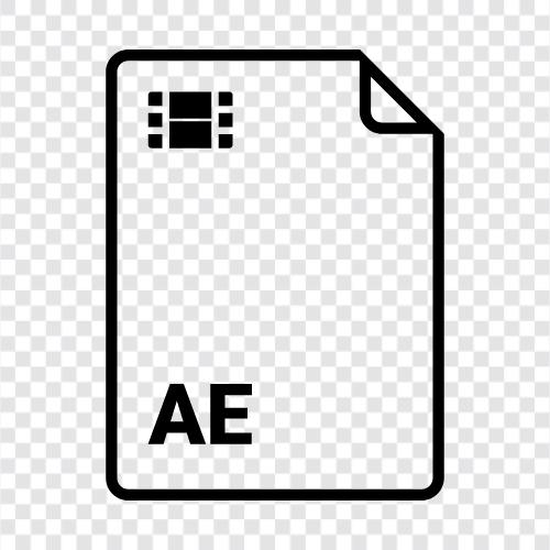 ae file, ae file format, ae file extension, a Значок svg