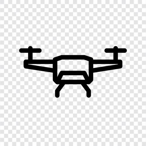 Antenne, unbemanntes Luftfahrzeug, Quadcopter, Hexacopter symbol