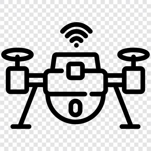 aerial, unmanned, aerial vehicle, quadcopter icon svg