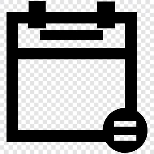 gündem, yapılacaklar listesi, program, atama ikon svg