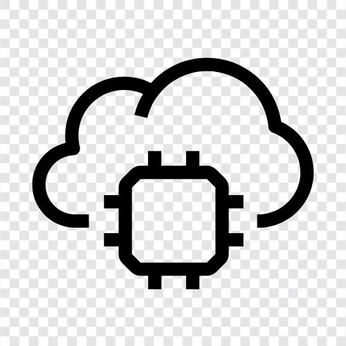 cloud, machine learning, data, analytics icon svg