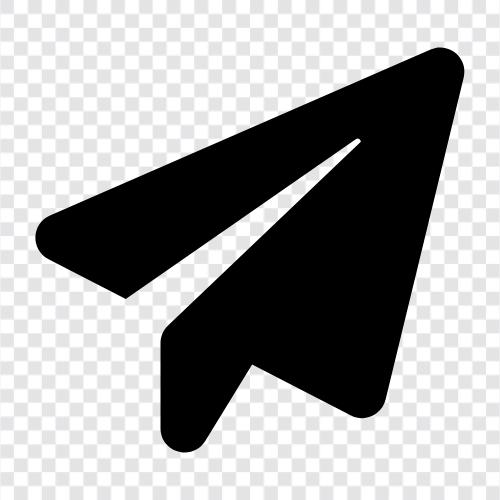 airplane, flying, paper, airplane model icon svg