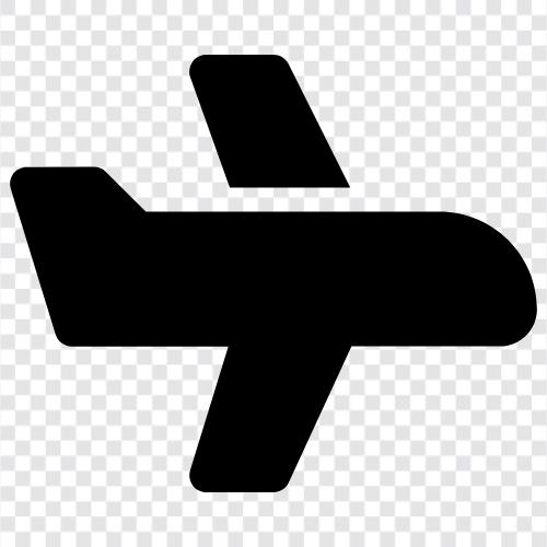 Flugzeug, fliegen, Luft, Reise symbol