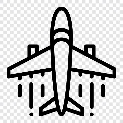 airplane, aeroplane, flying, take off icon svg