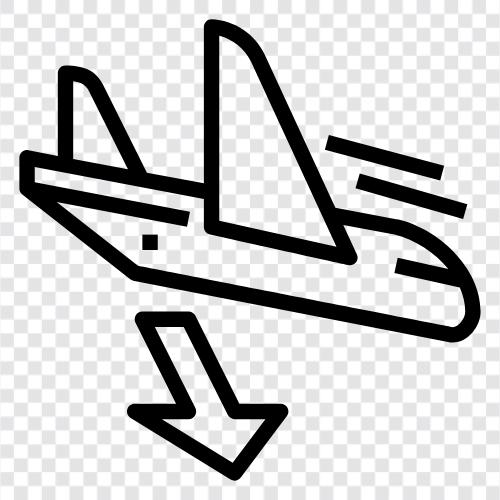 airport, takeoff, landing icon svg